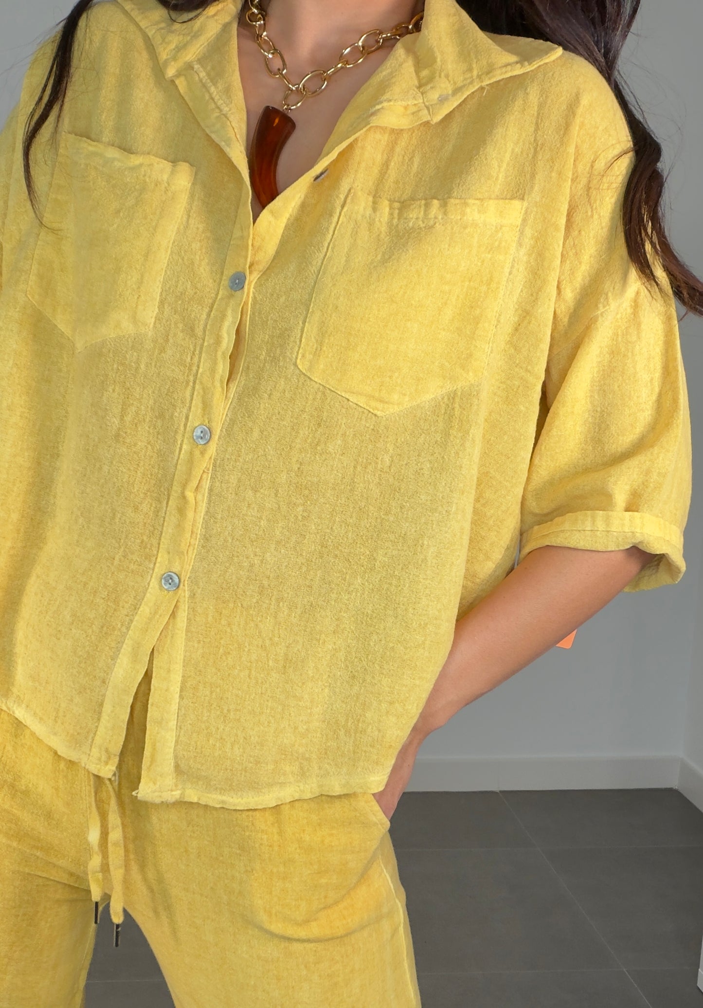 Camisa LINO ALONDRA