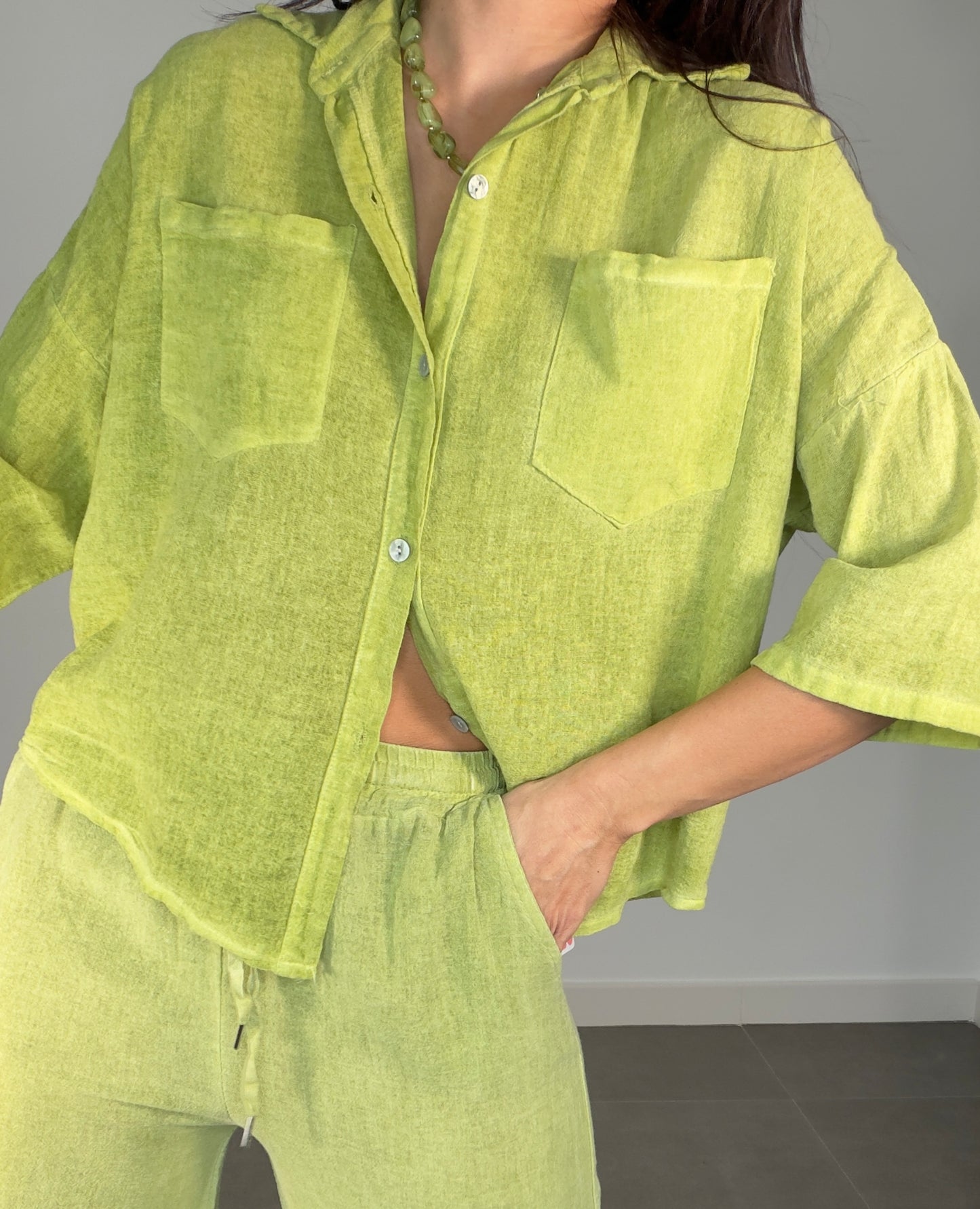 Camisa LINO ALONDRA