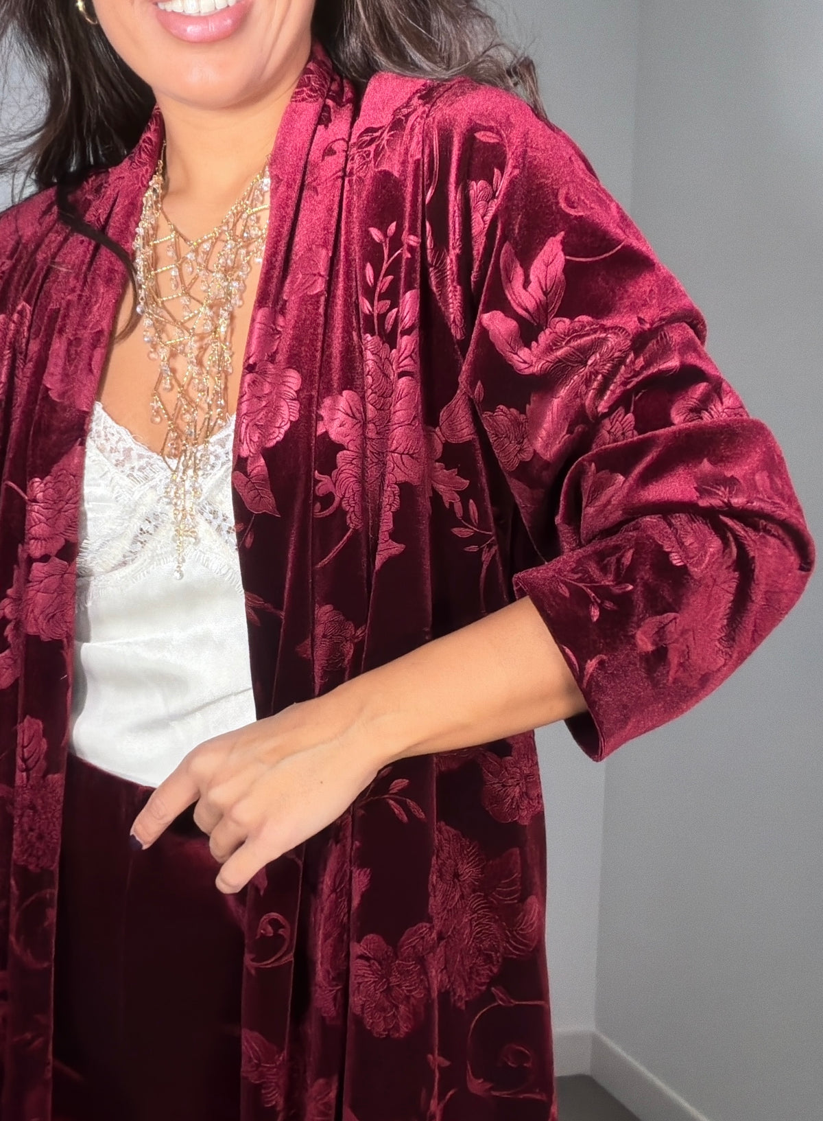Kimono TERCIOPELO BERVERLY