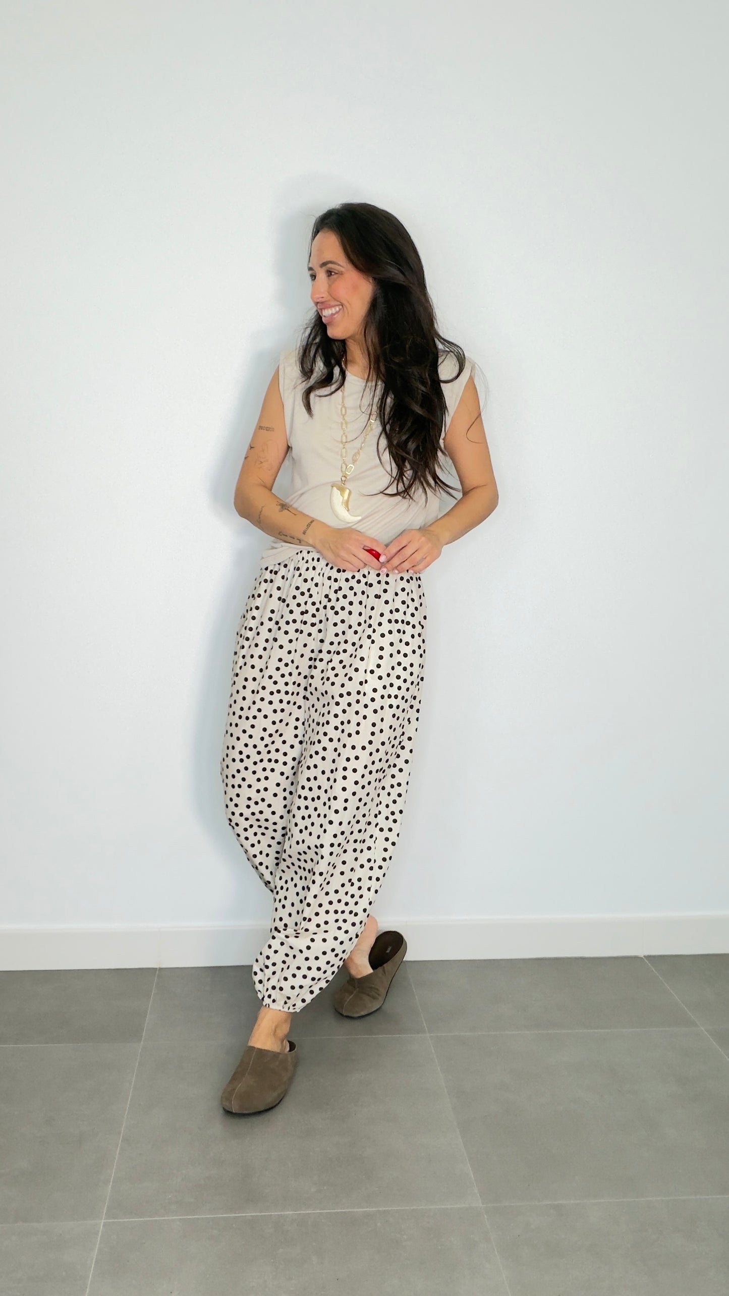 Pantalón BOMBACHO LUNARES ANIA