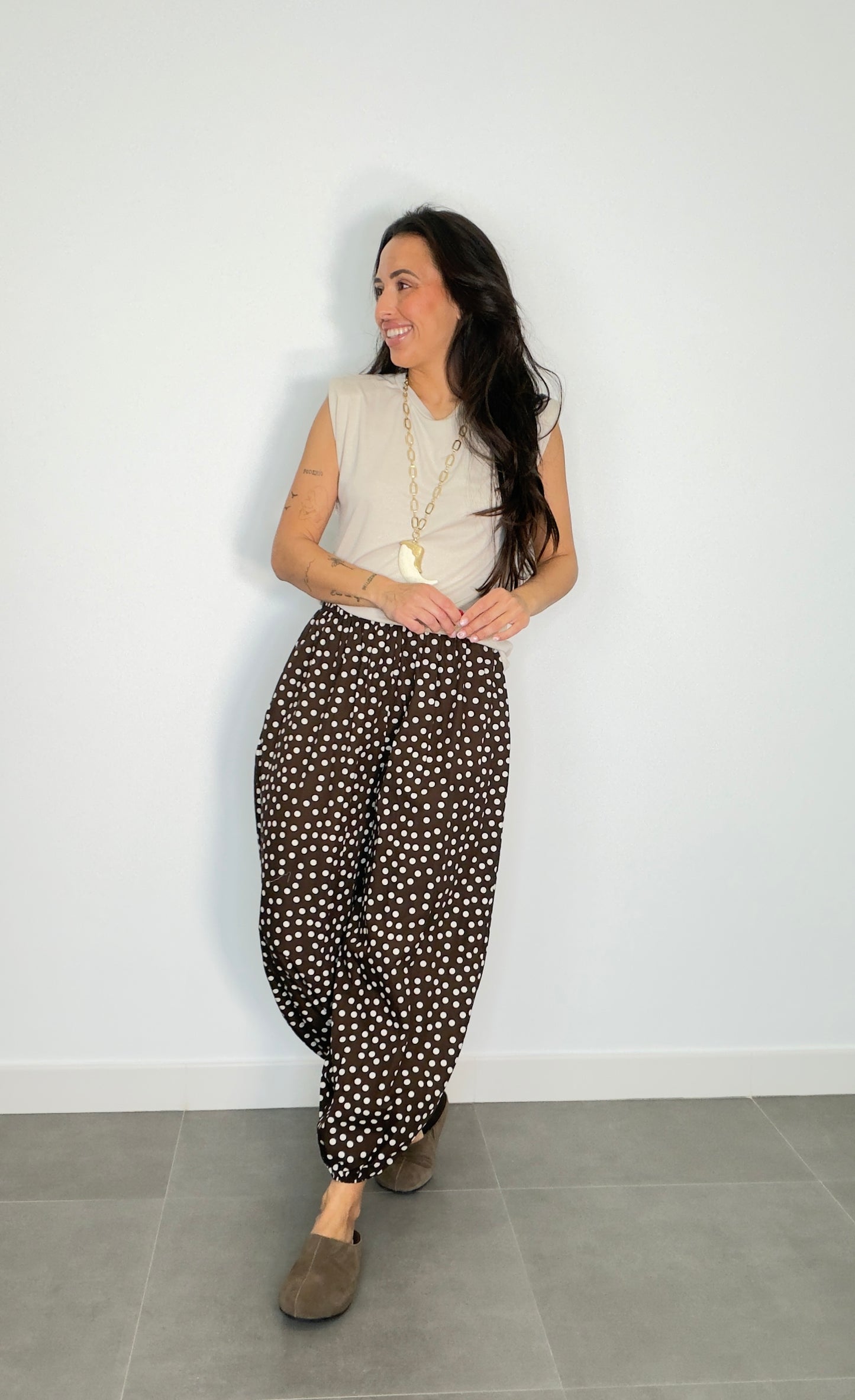Pantalón BOMBACHO LUNARES ANIA