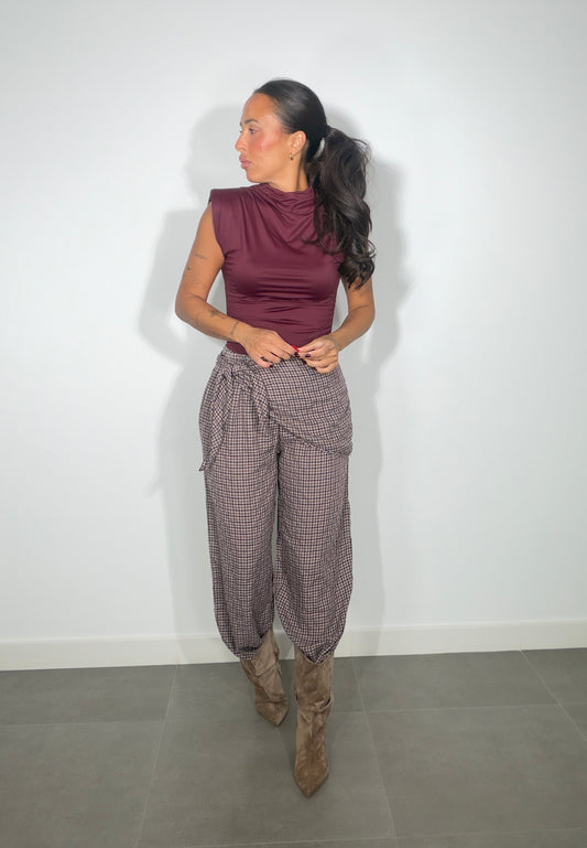 Pantalón BOMBACHO PAÑUELO VICHY