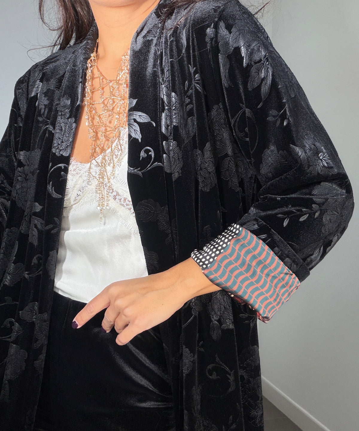 Kimono TERCIOPELO BERVERLY