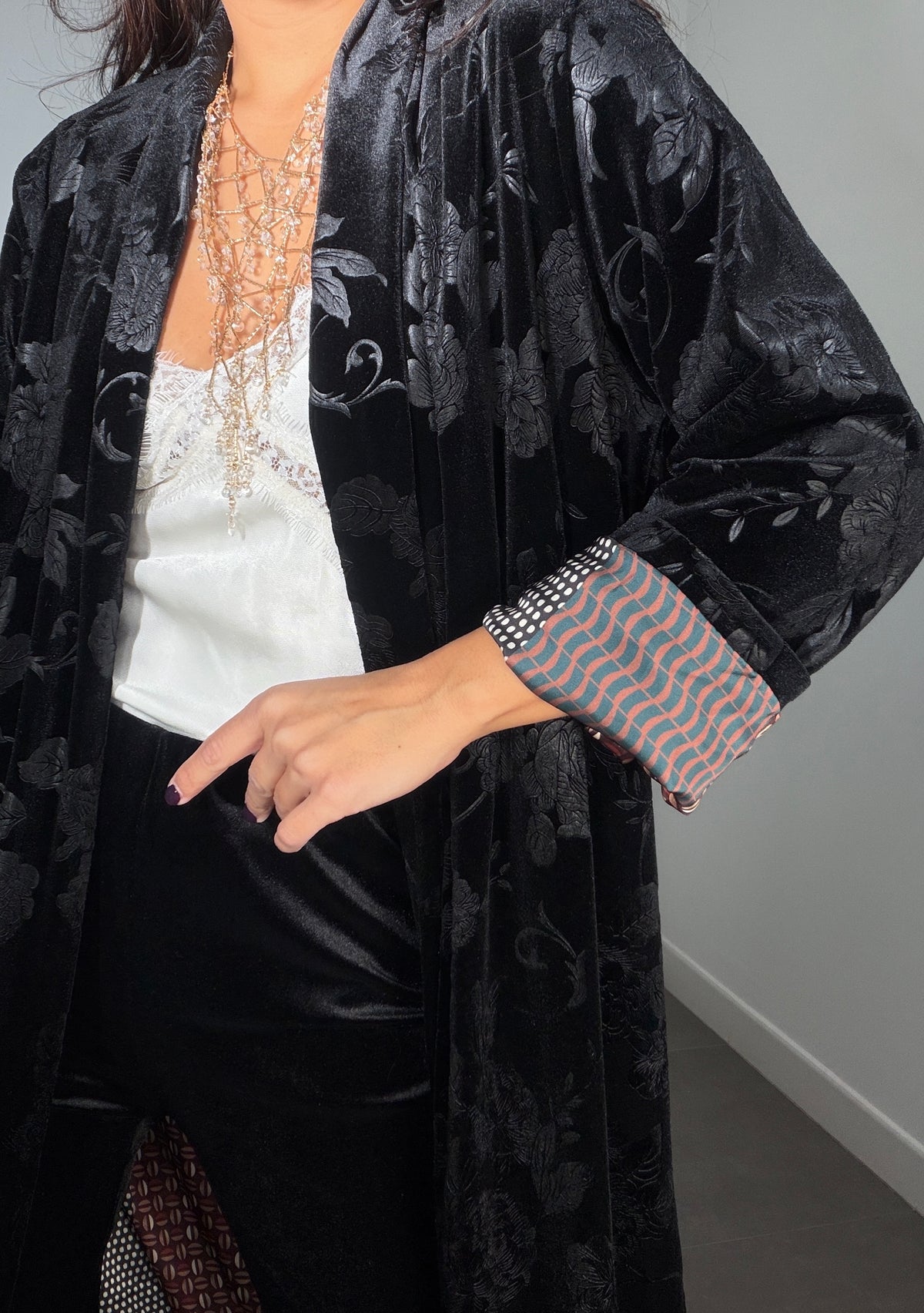 Kimono TERCIOPELO BERVERLY