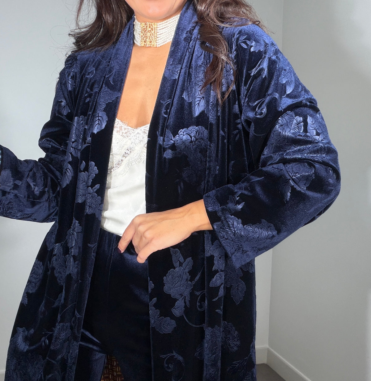 Kimono TERCIOPELO BERVERLY