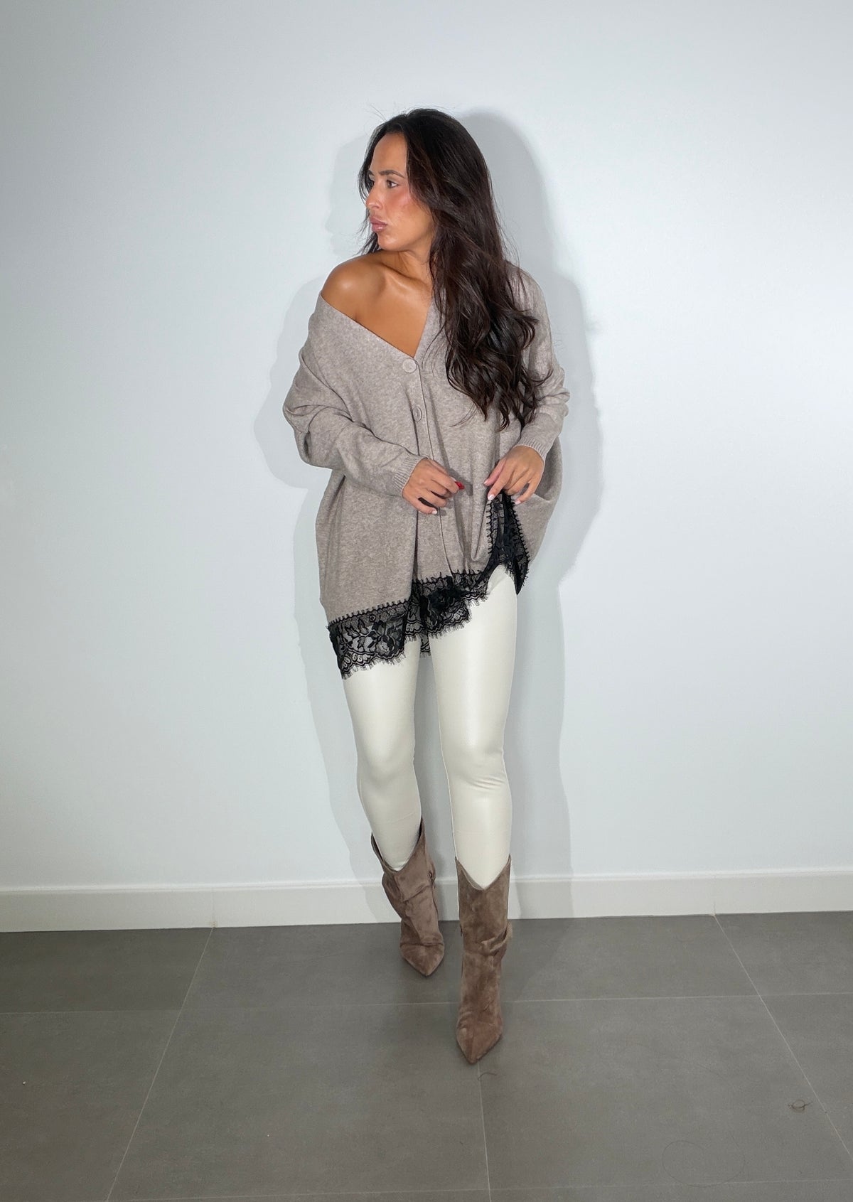 Leggins POLIPIEL BOTONES LOW COST 233