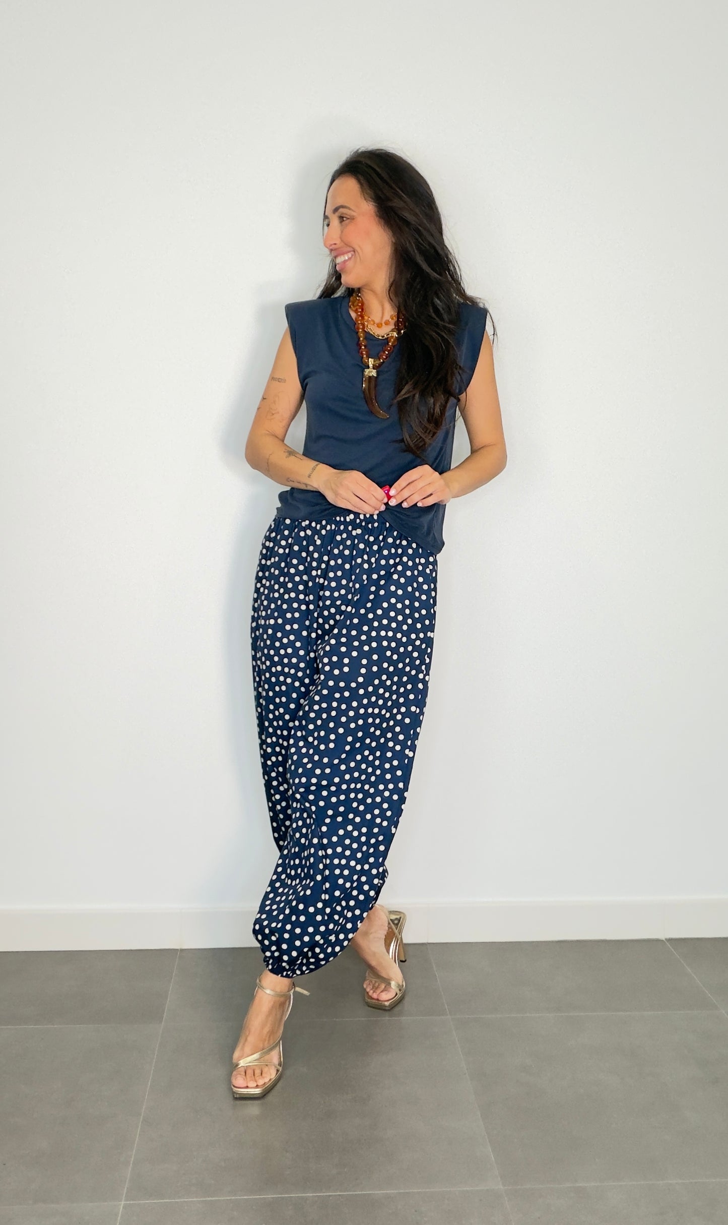 Pantalón BOMBACHO LUNARES ANIA