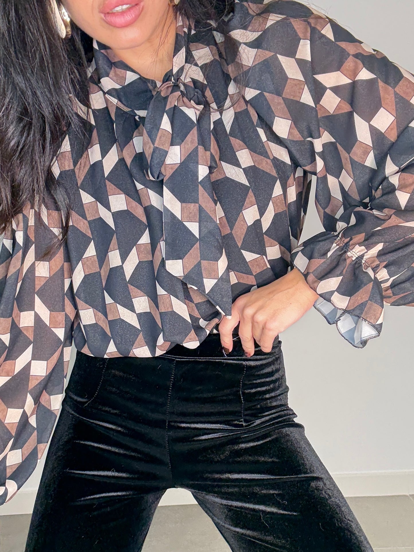 Camisa LAZADA ROMBOS