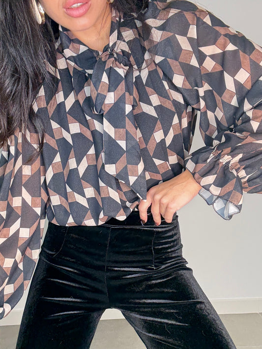 Camisa LAZADA ROMBOS