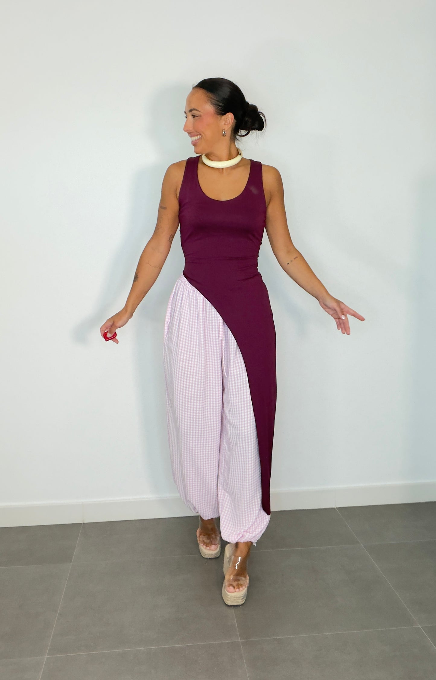 Pantalón VICHY BOMBACHO