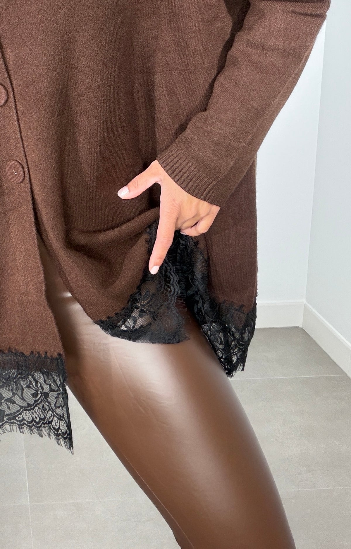 Leggins POLIPIEL BOTONES LOW COST 233