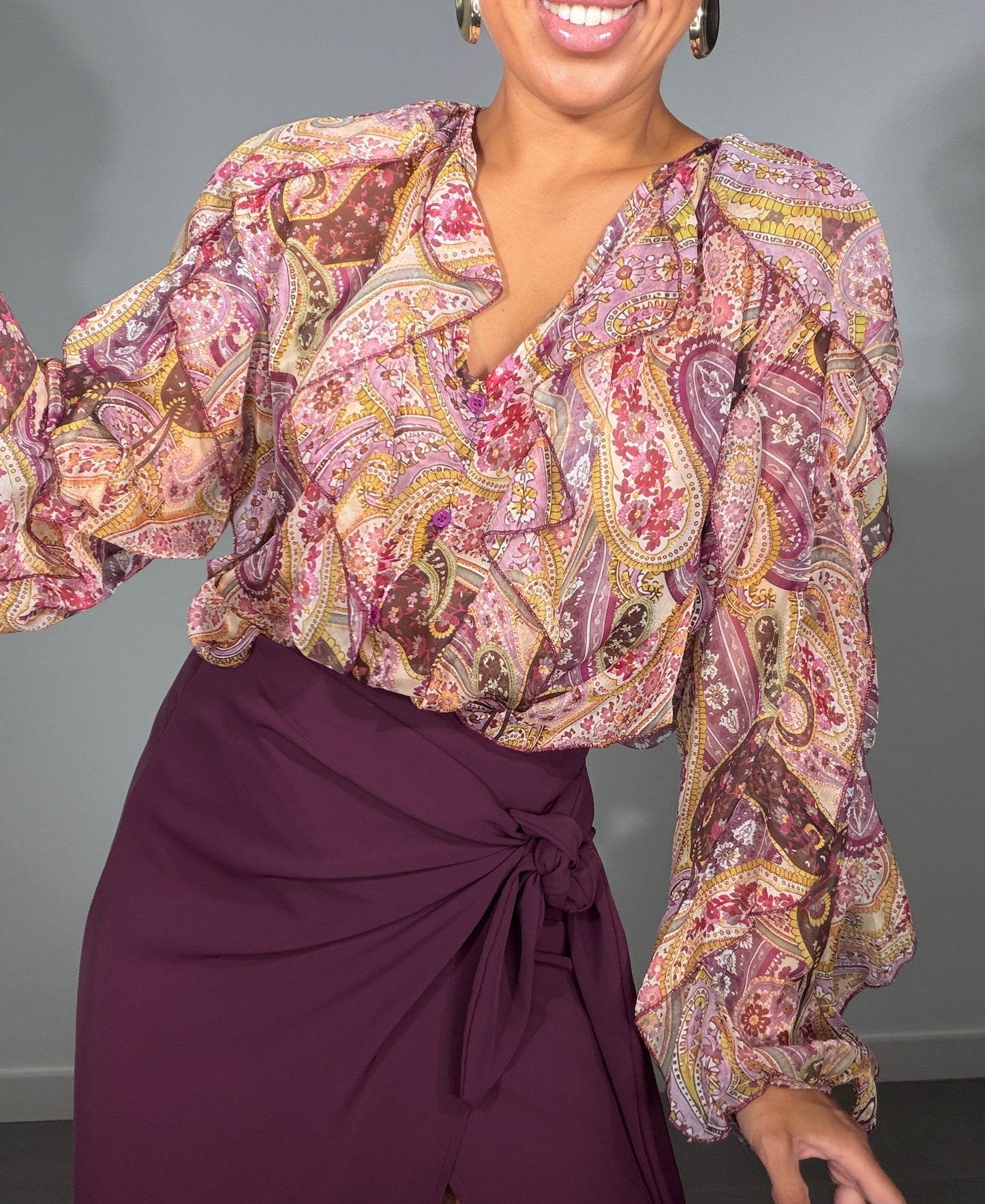 Camisa VOLANTES PURE