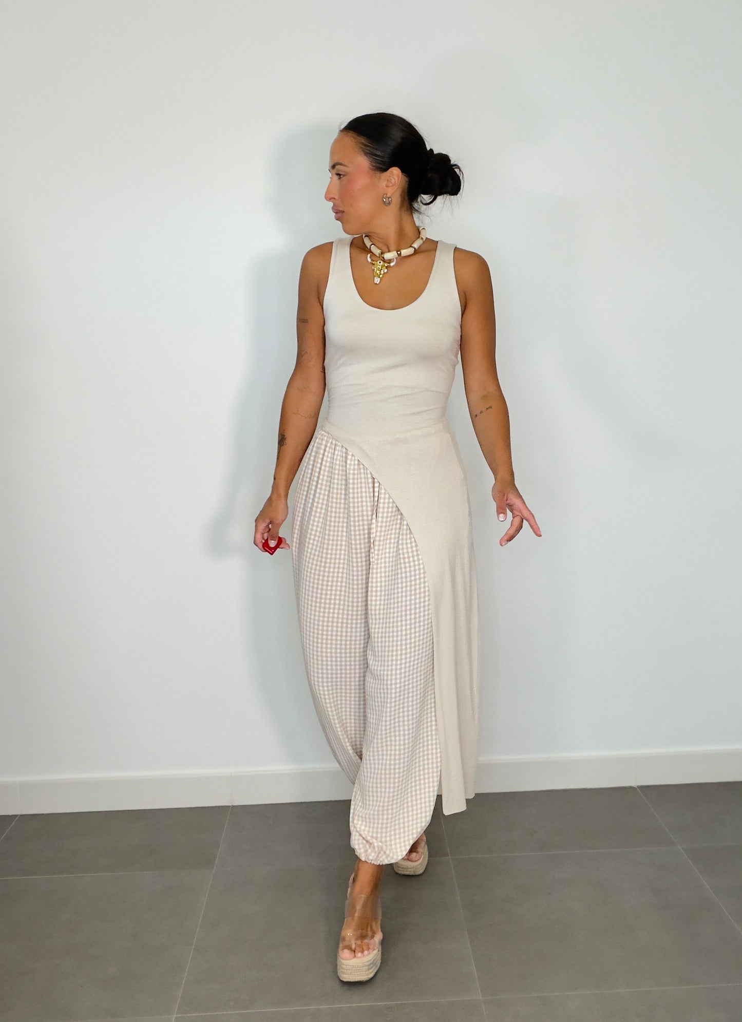 Pantalón VICHY BOMBACHO