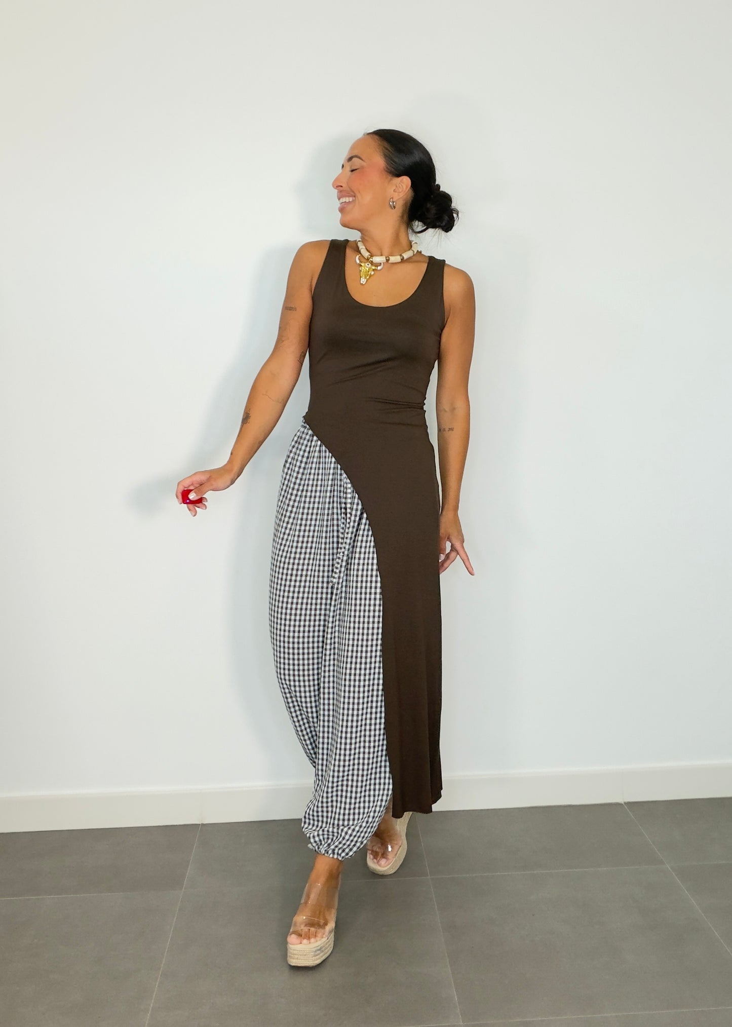 Pantalón VICHY BOMBACHO