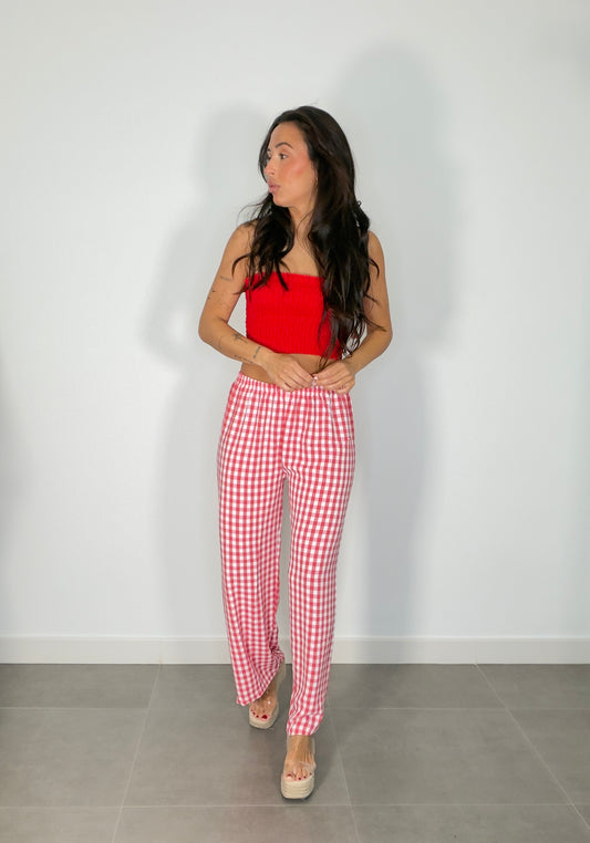 Pantalón VICHY LOW COST