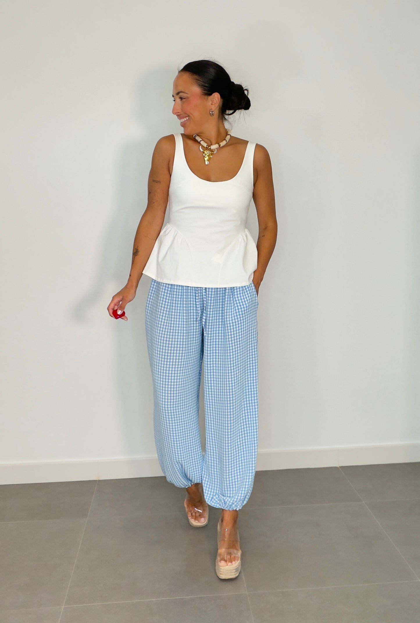 Pantalón VICHY BOMBACHO