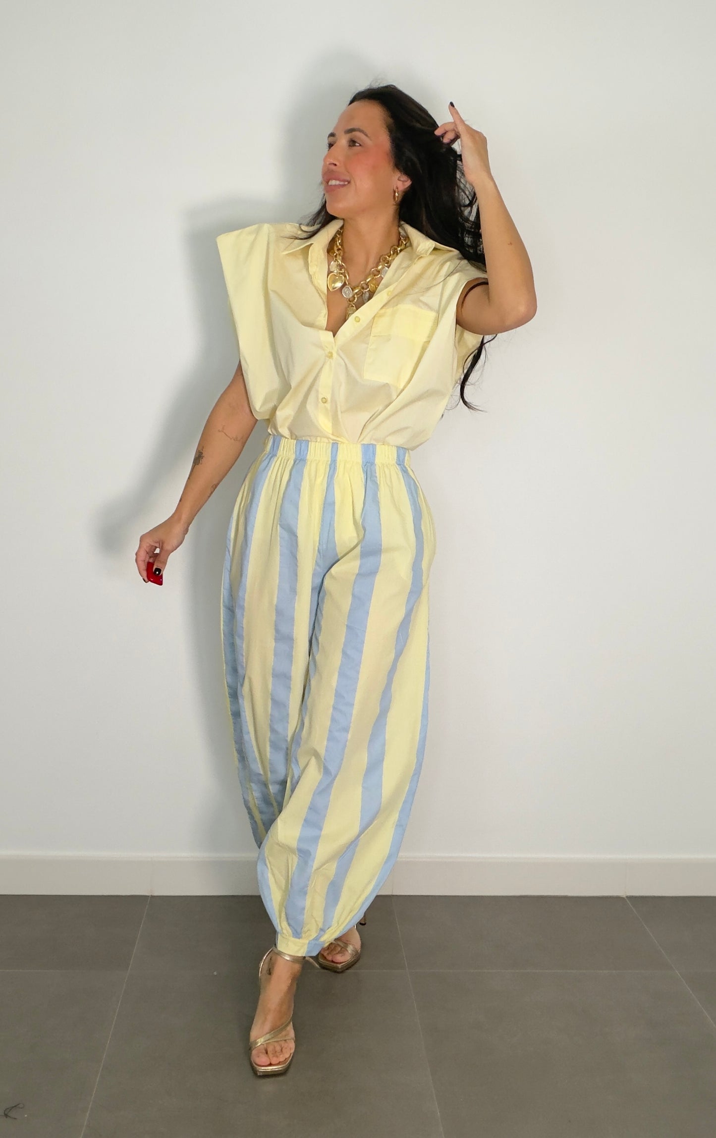 Pantalón GLOBO RAYAS