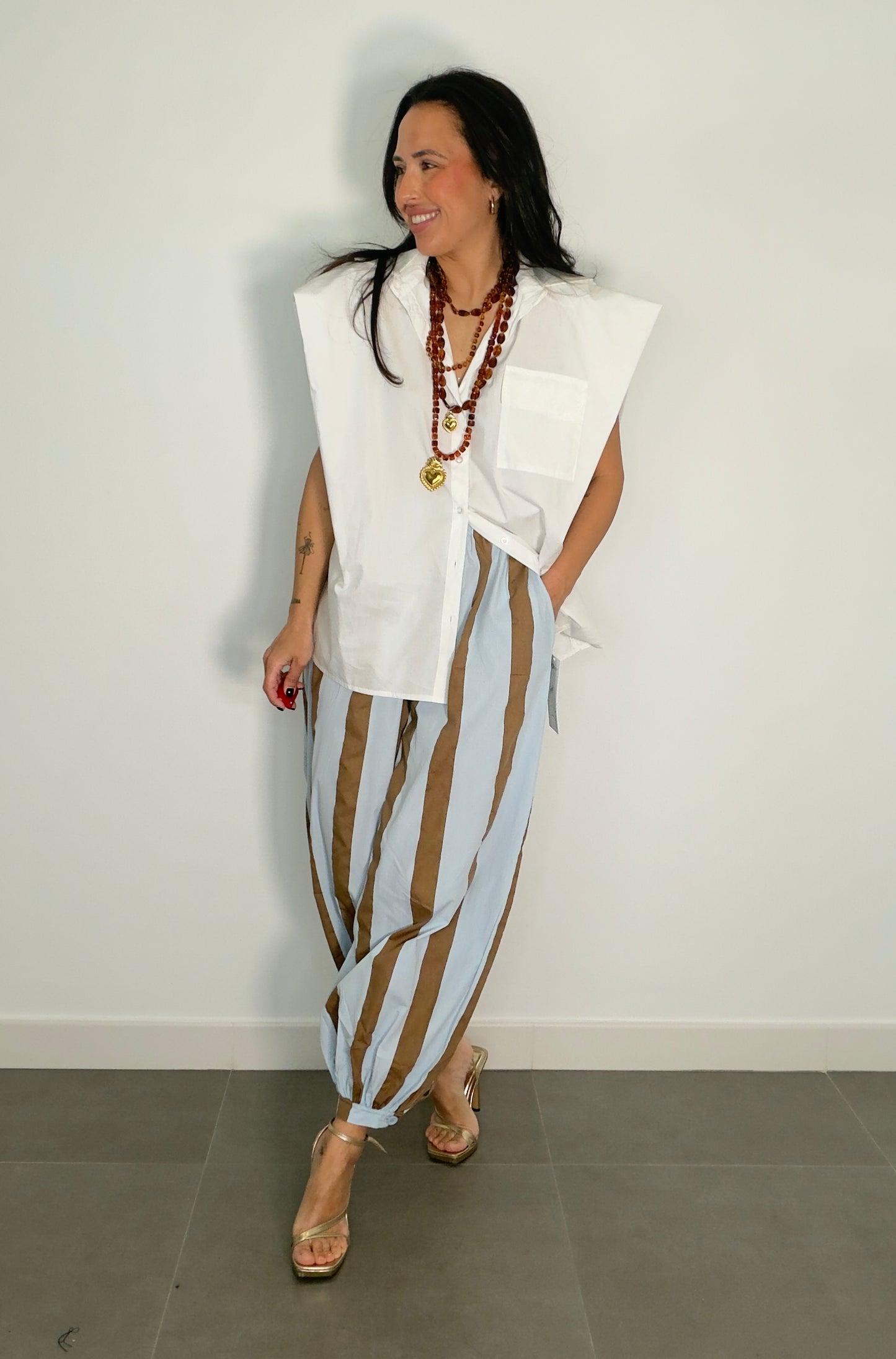 Pantalón GLOBO RAYAS