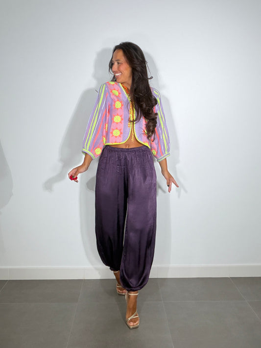 Pantalón BOMBACHO SATINADO