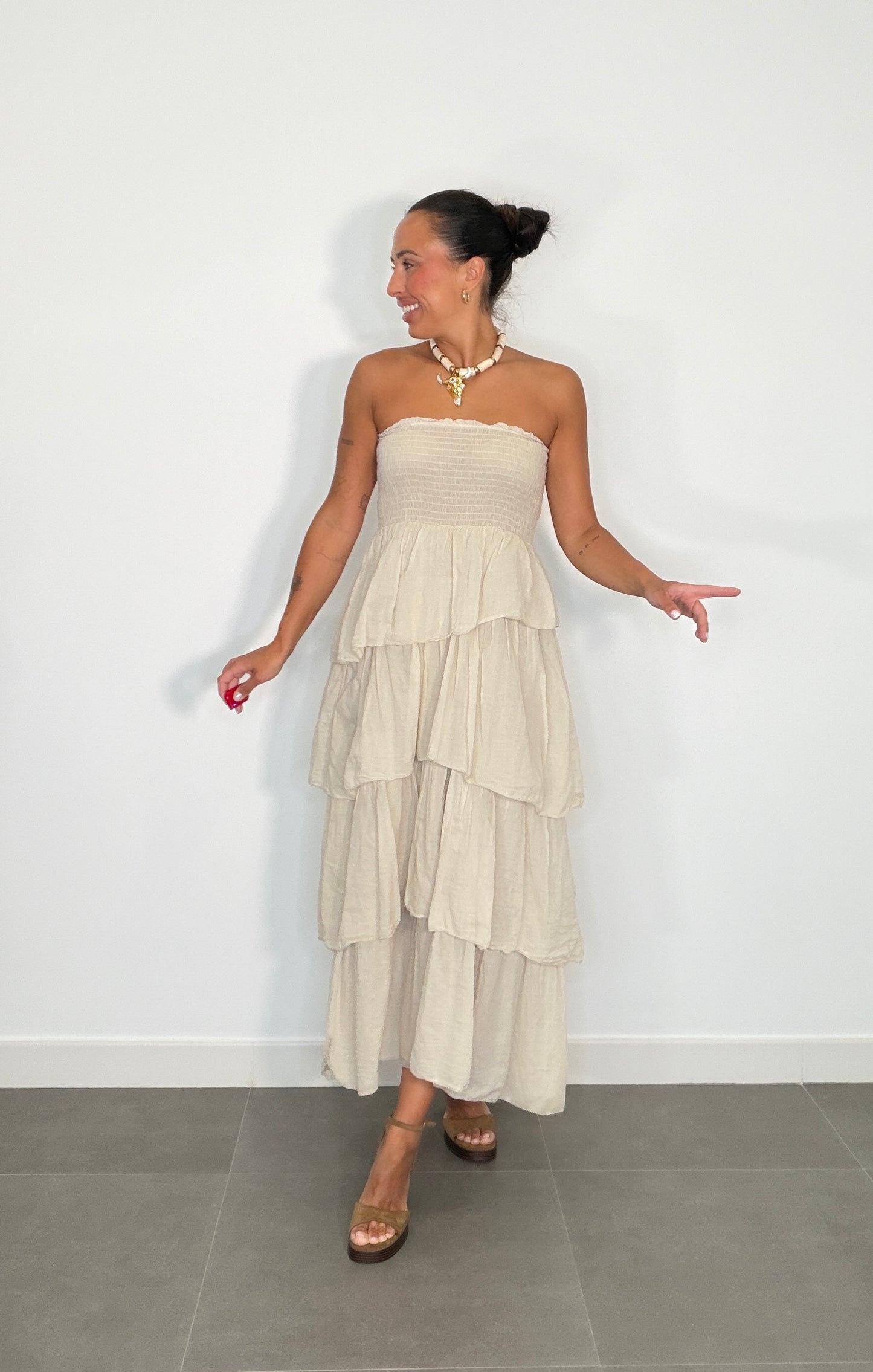Vestido VOLANTES MAURA