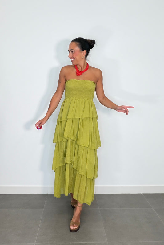 Vestido VOLANTES MAURA