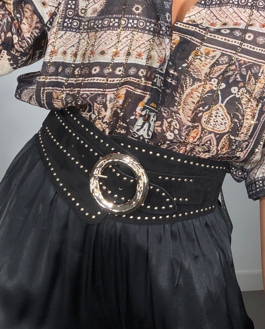 Cinturón TACHAS HEBILLA