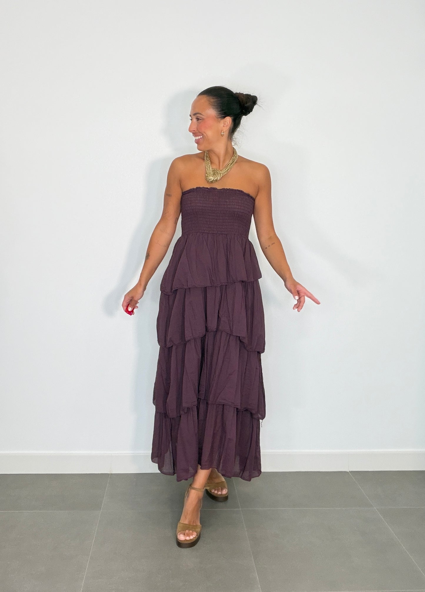 Vestido VOLANTES MAURA