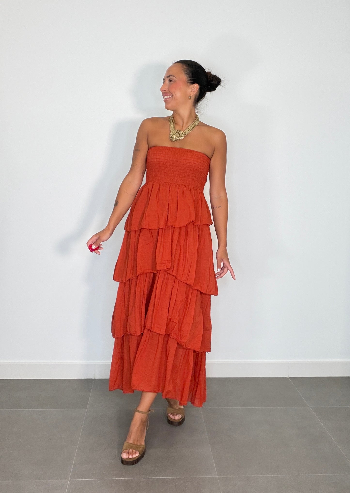 Vestido VOLANTES MAURA