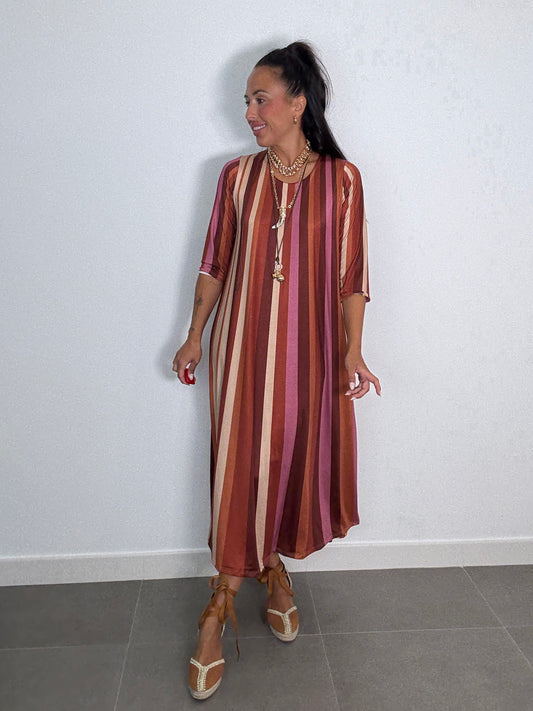 Vestido RAYAS LICRA FRÍA