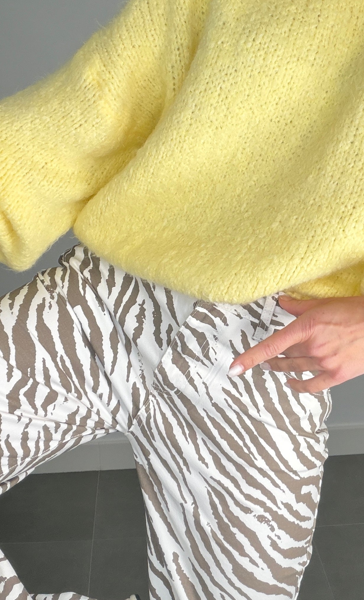 Pantalón DENIM CEBRA