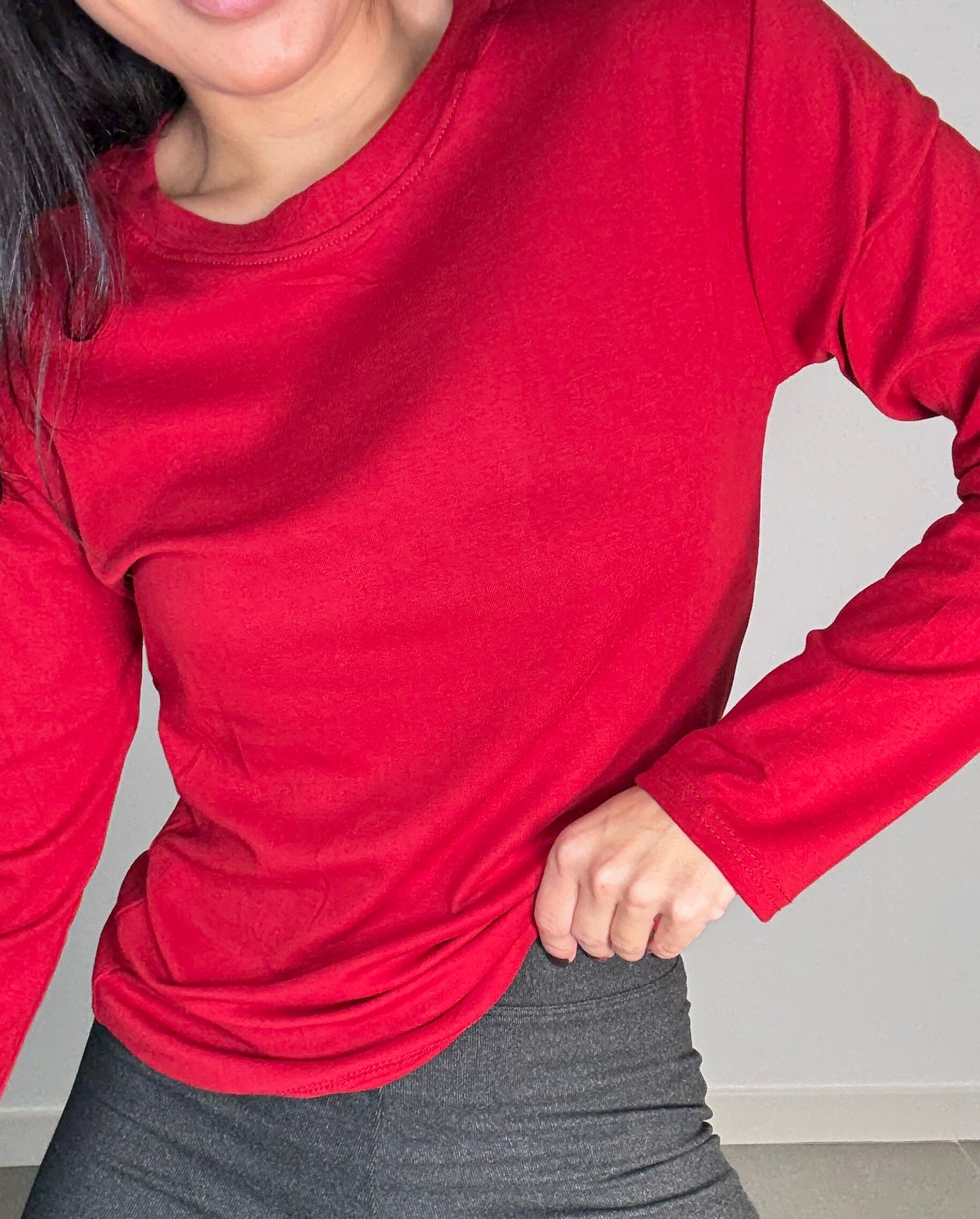 Camiseta  BÁSICA CUELLO CAJA