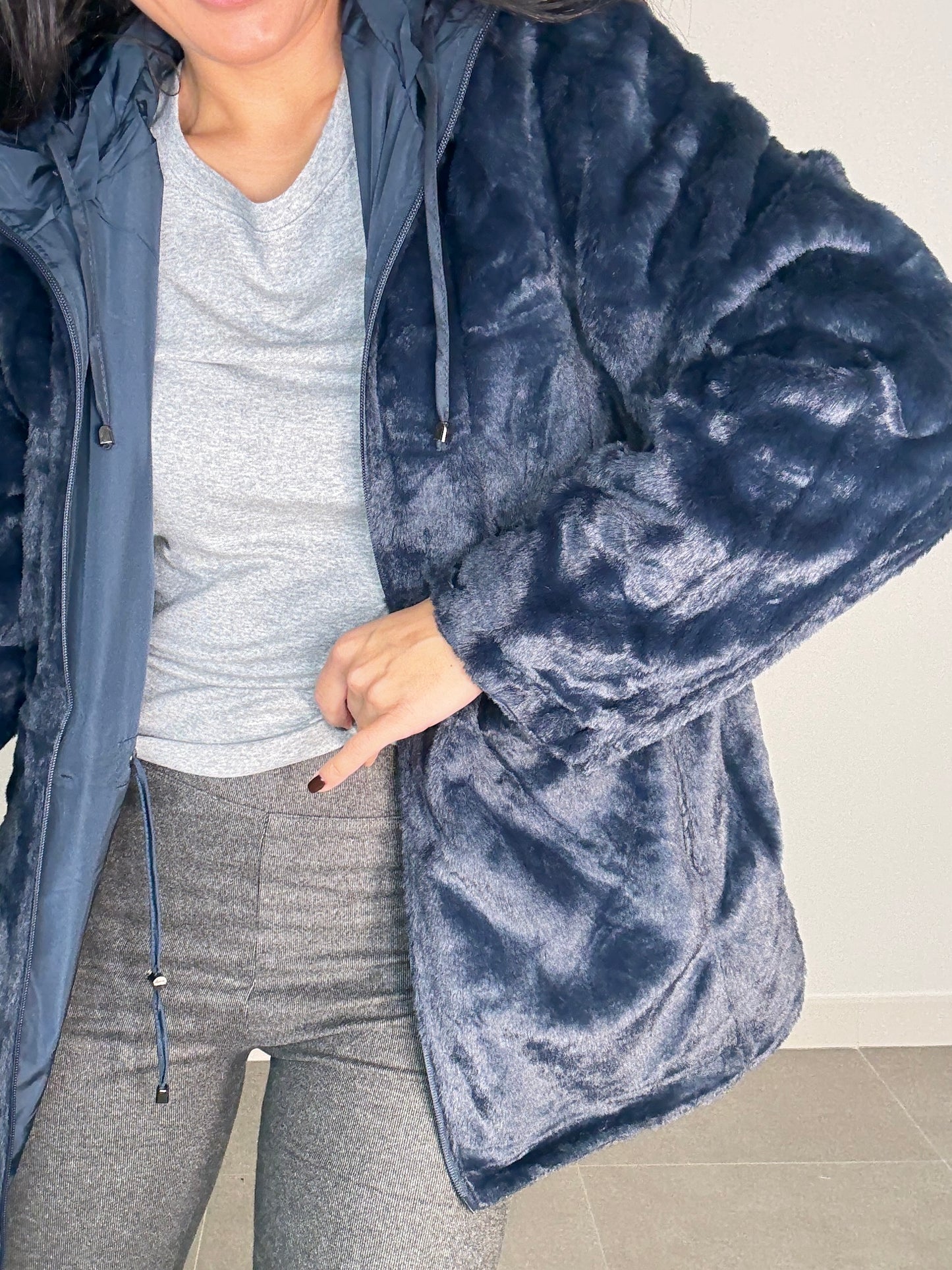 Impermeable REVERSIBLE PELO