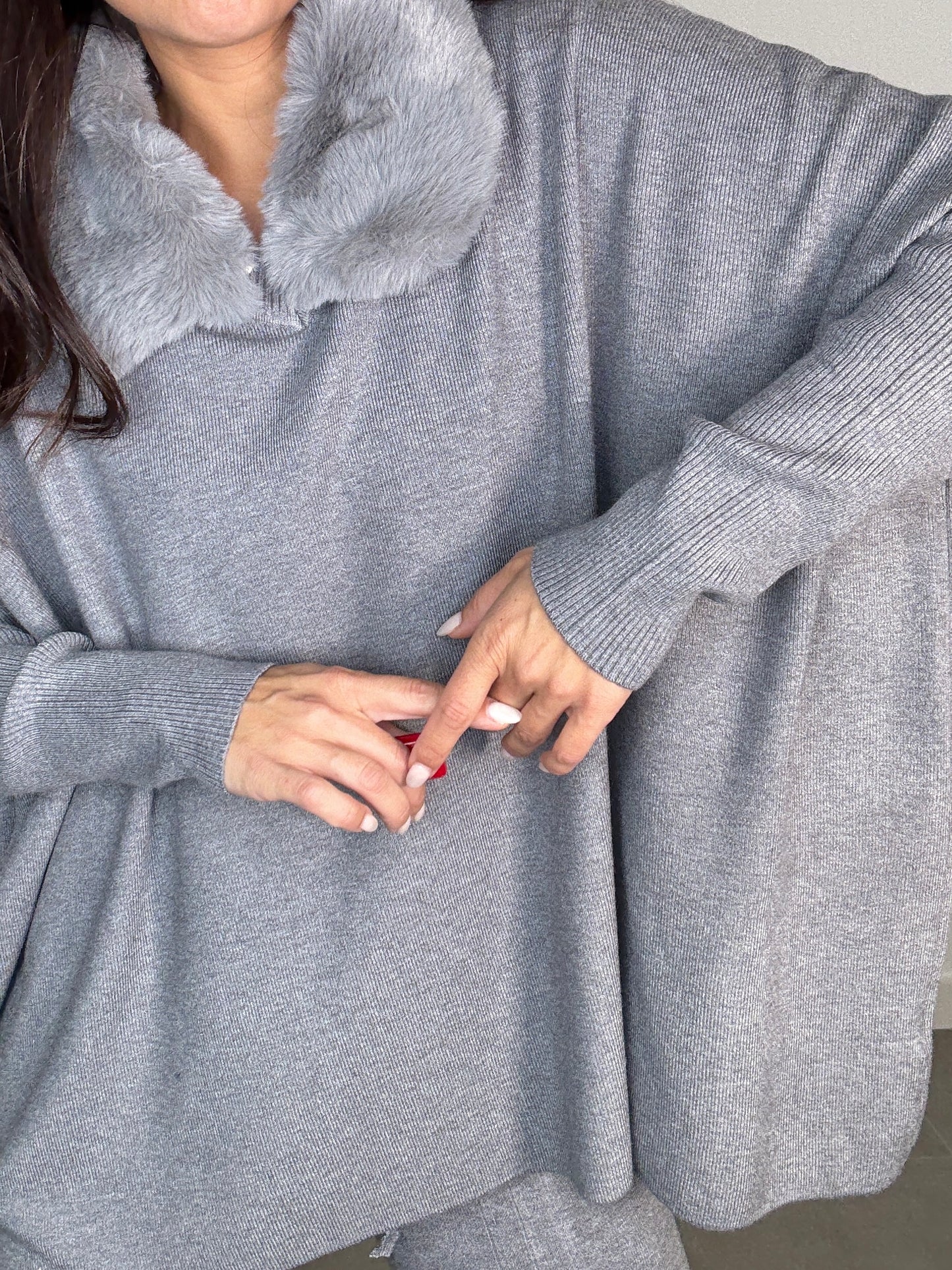 Maxi JERSEY CUELLO DESMONTABLE