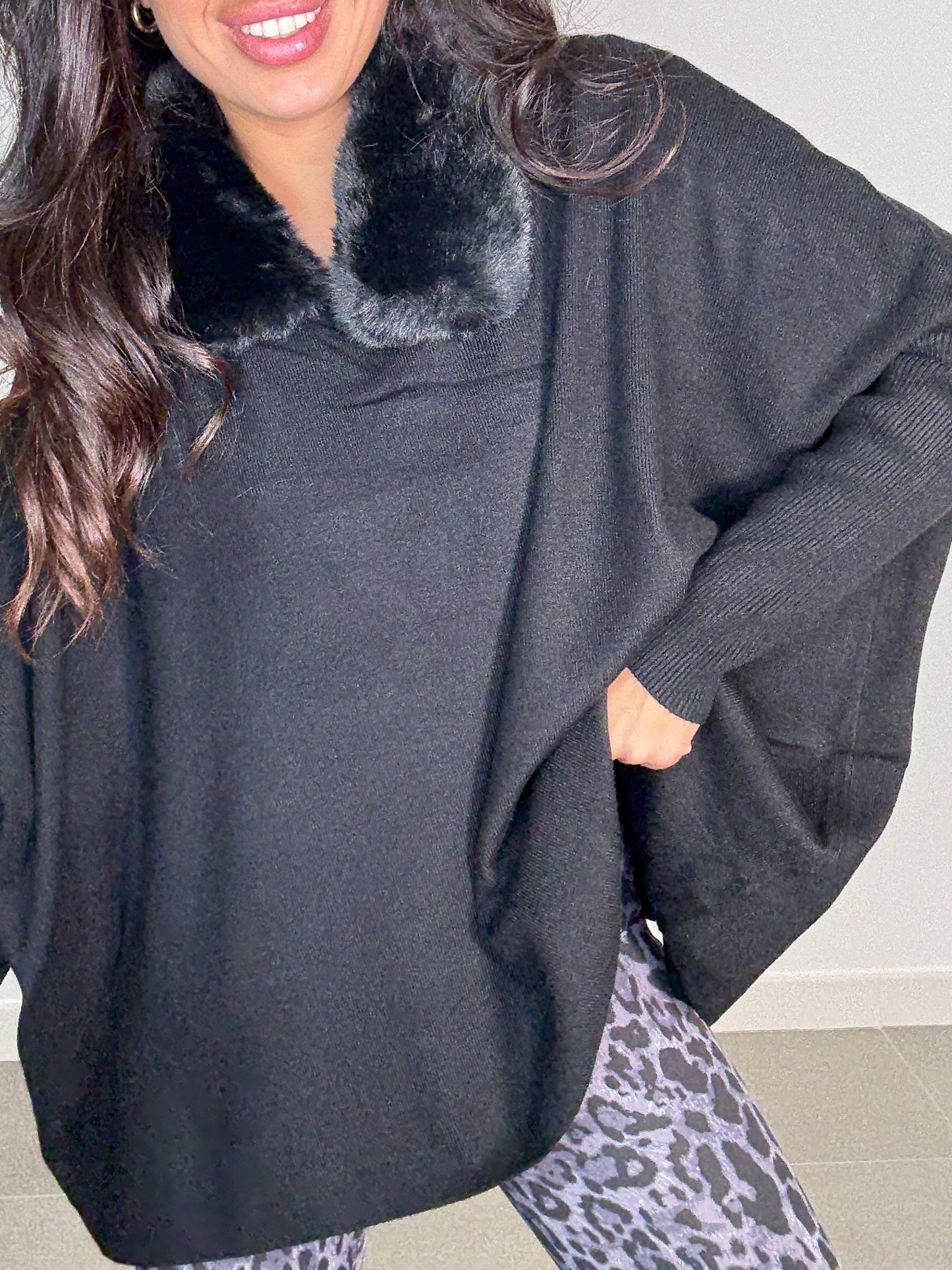 Maxi JERSEY CUELLO DESMONTABLE