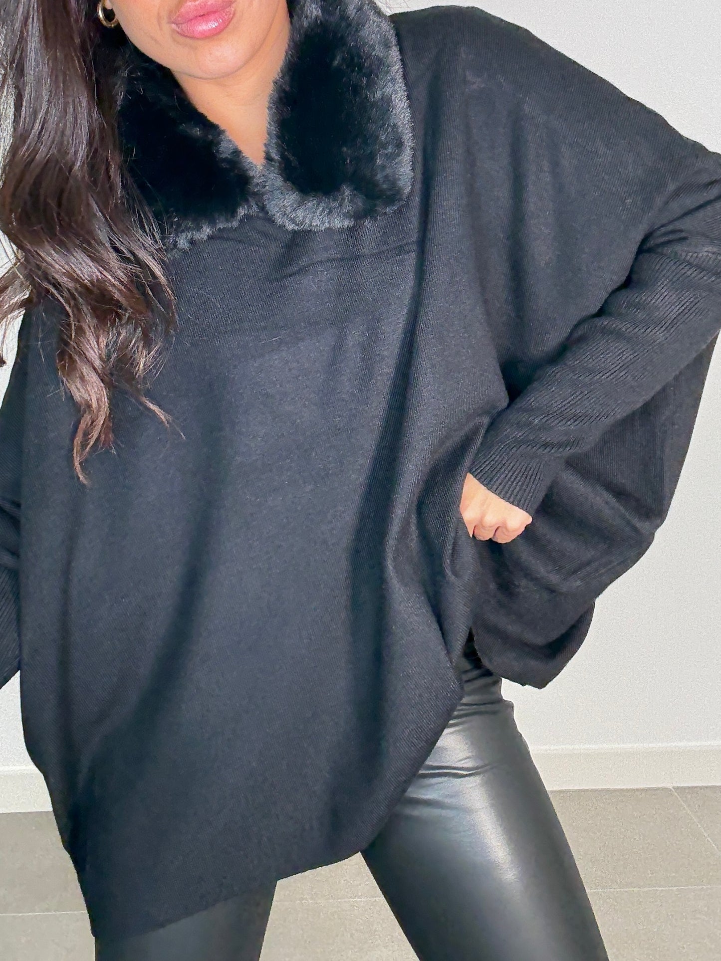 Maxi JERSEY CUELLO DESMONTABLE