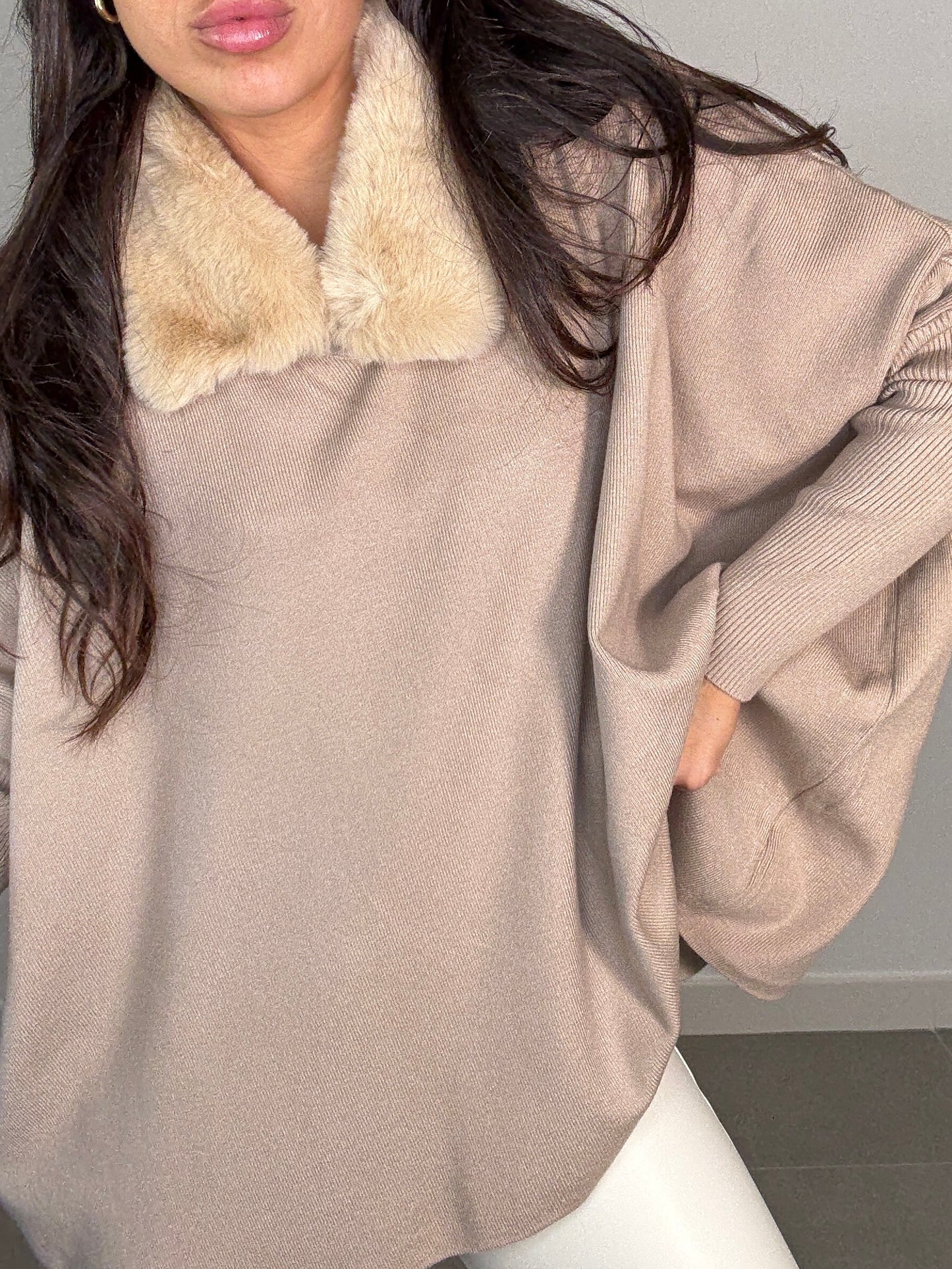 Maxi JERSEY CUELLO DESMONTABLE