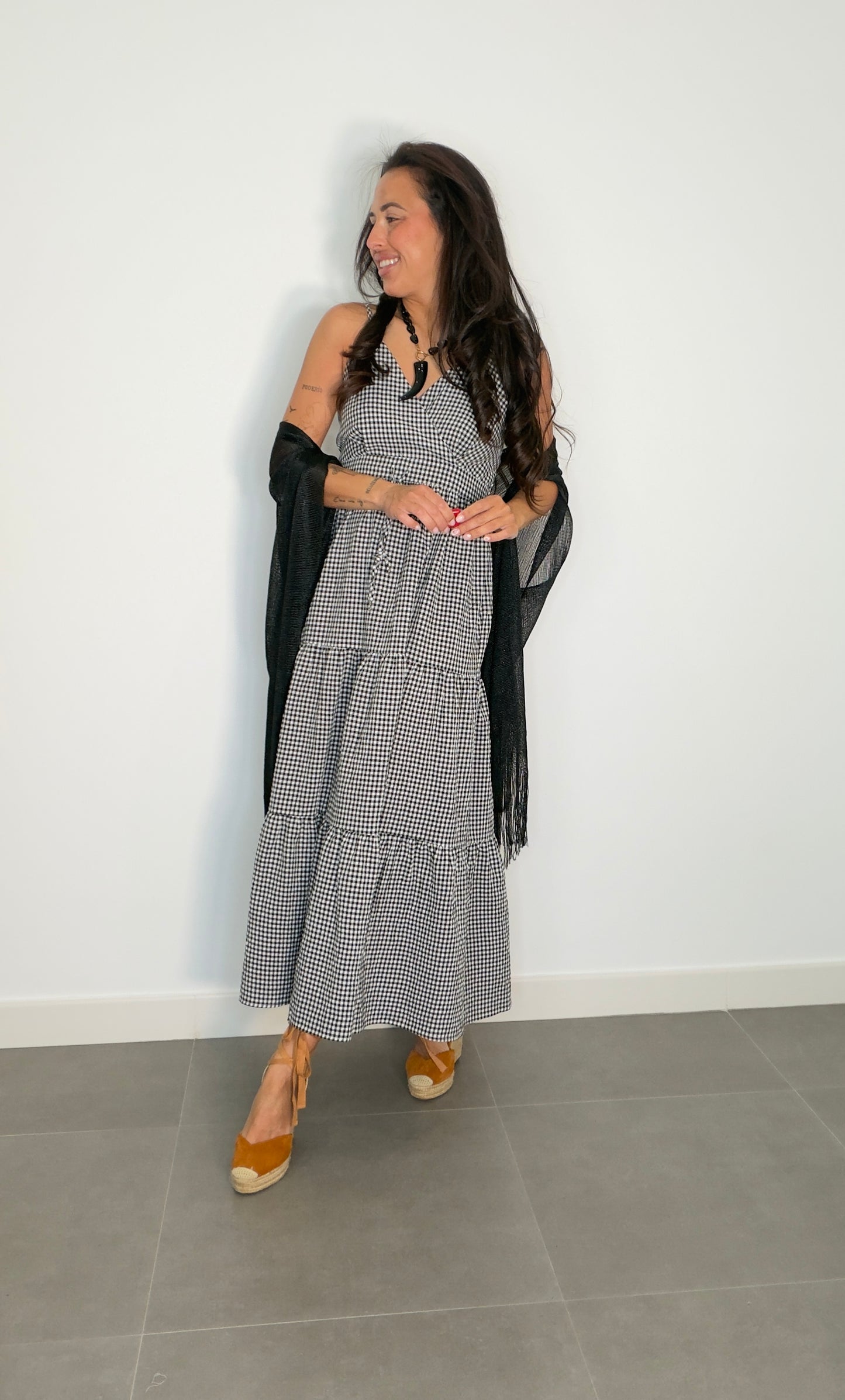 Vestido VICHY TIRANTES LOW COST