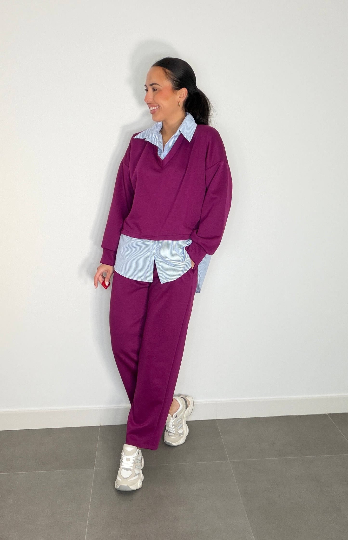 Conjunto CAPA DE AIRE BAJO CAMISA