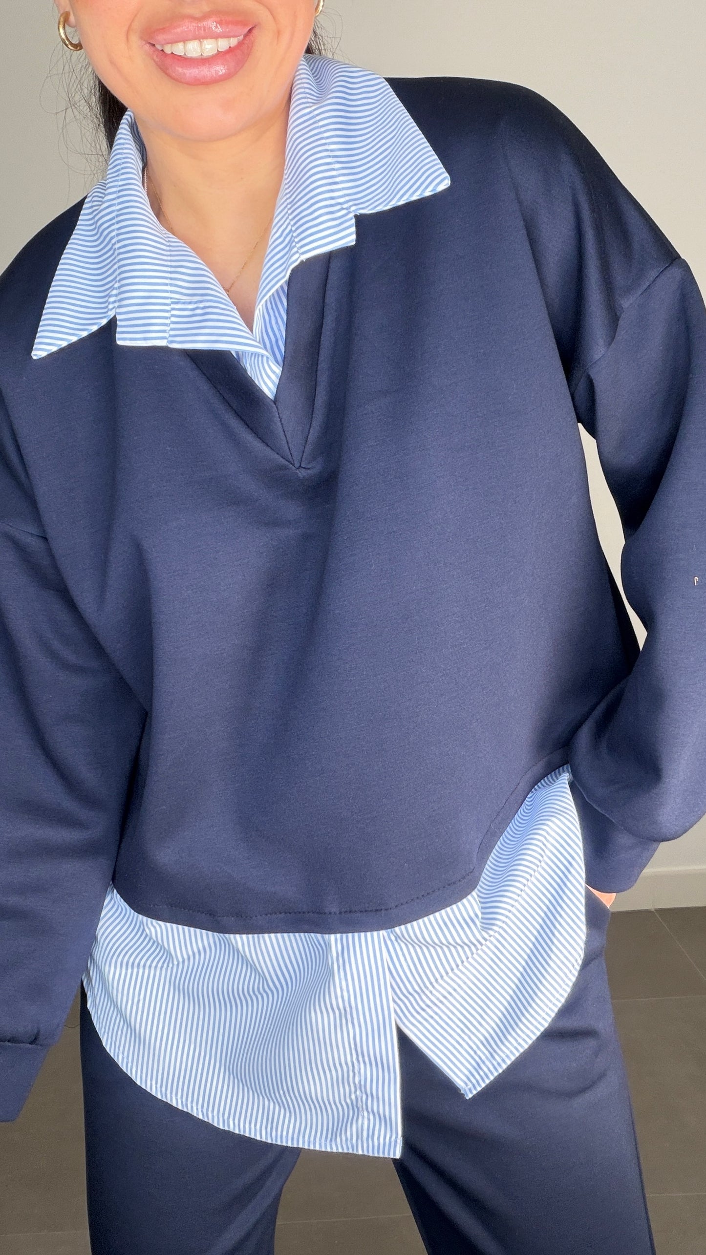 Conjunto CAPA DE AIRE BAJO CAMISA