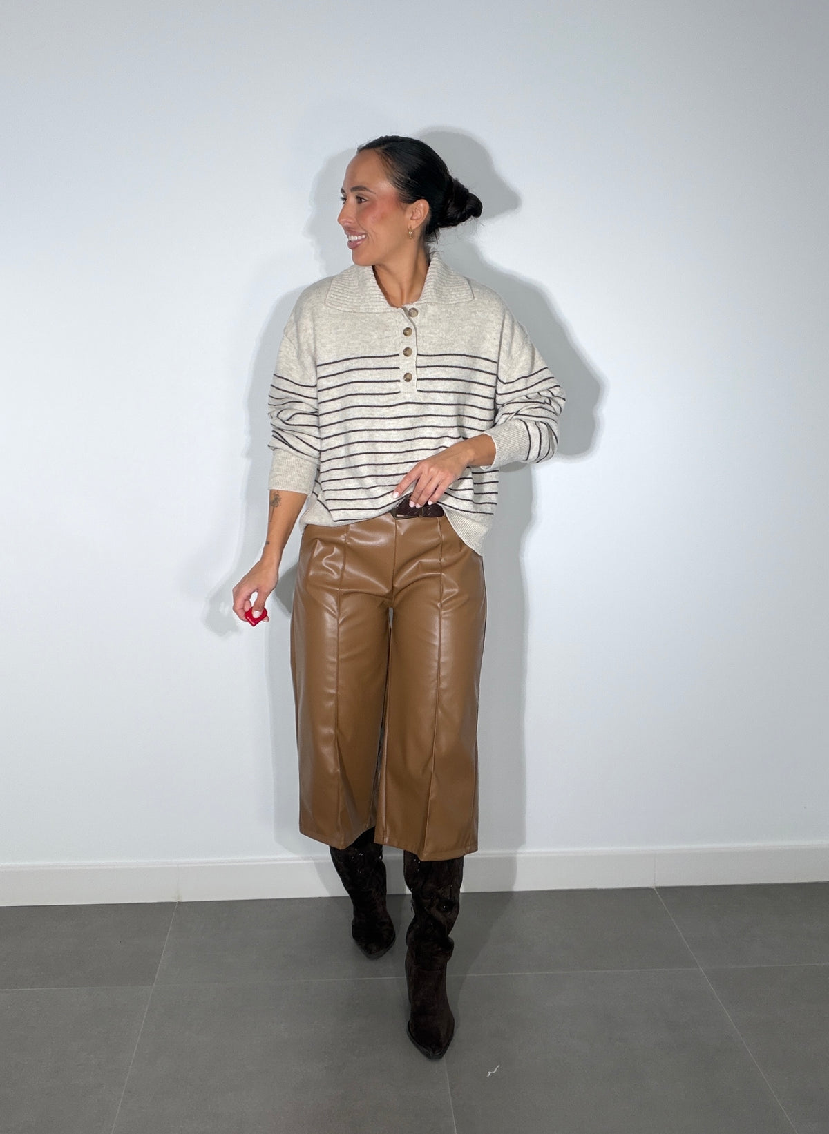Pantalón CULOTTE POLIPIEL