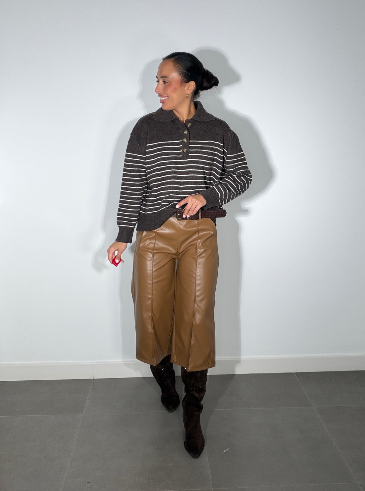 Pantalón CULOTTE POLIPIEL