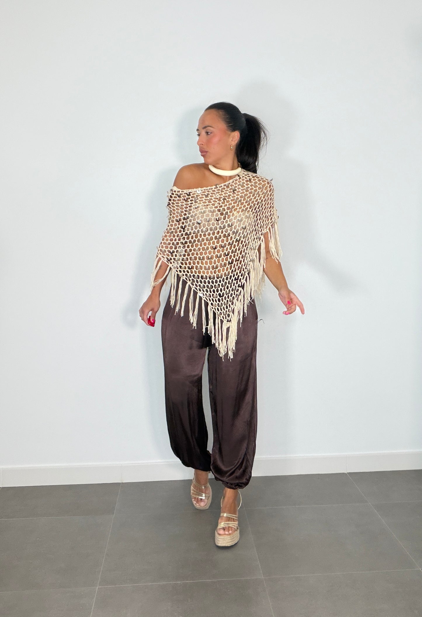 Poncho LENTEJUELAS