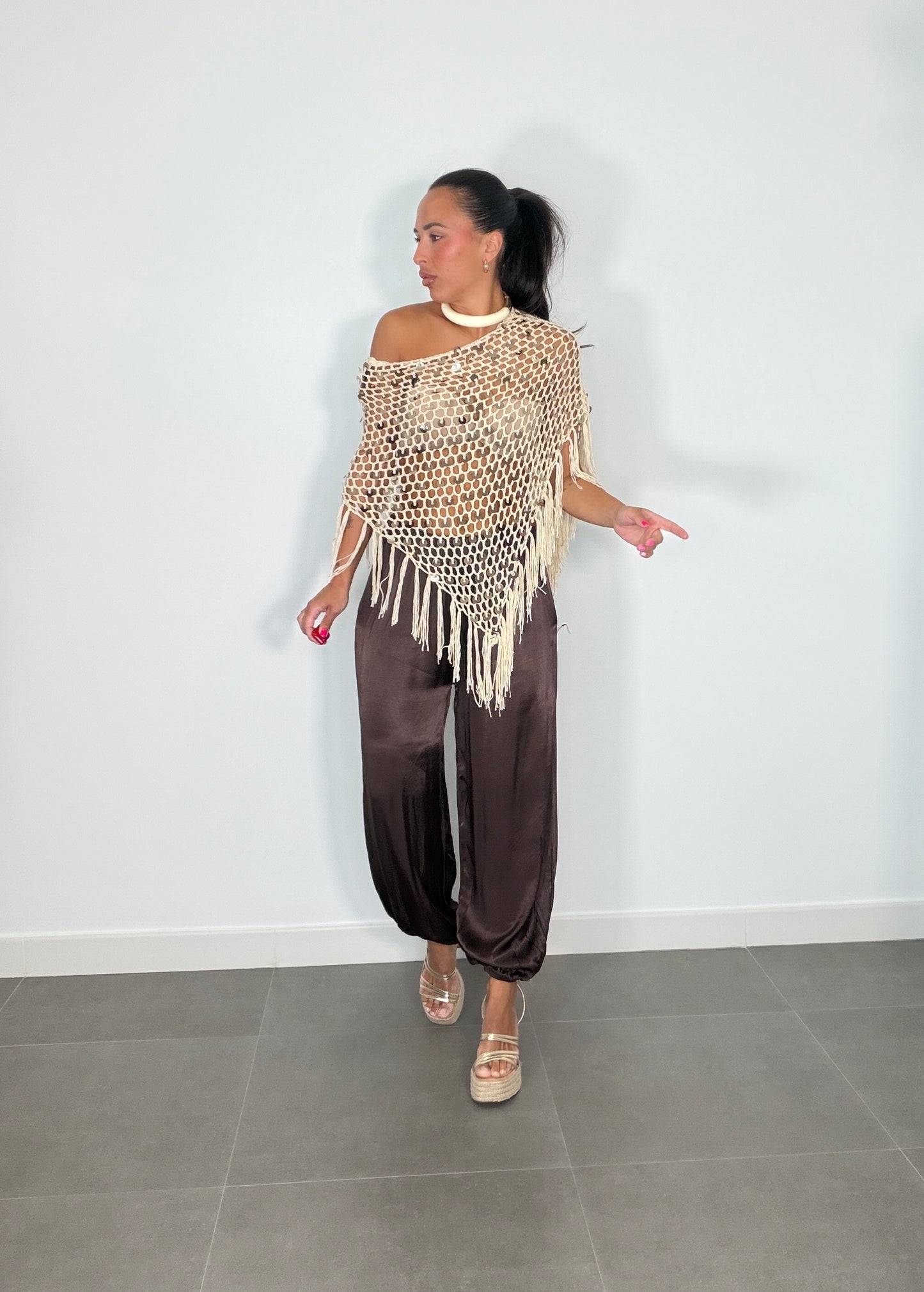 Poncho LENTEJUELAS