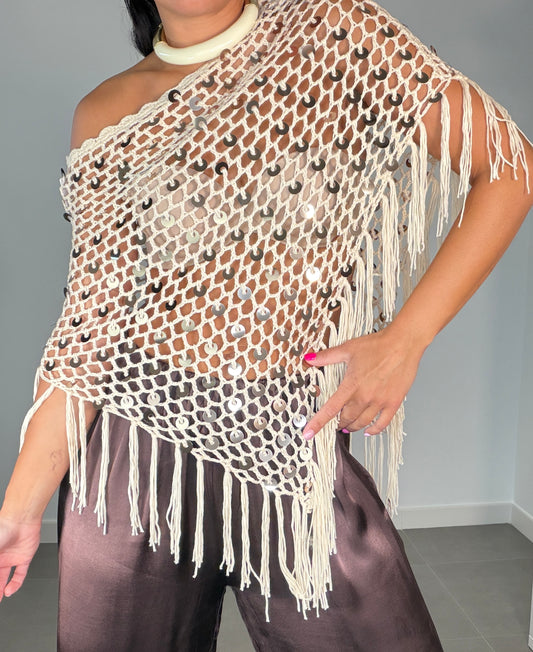 Poncho LENTEJUELAS