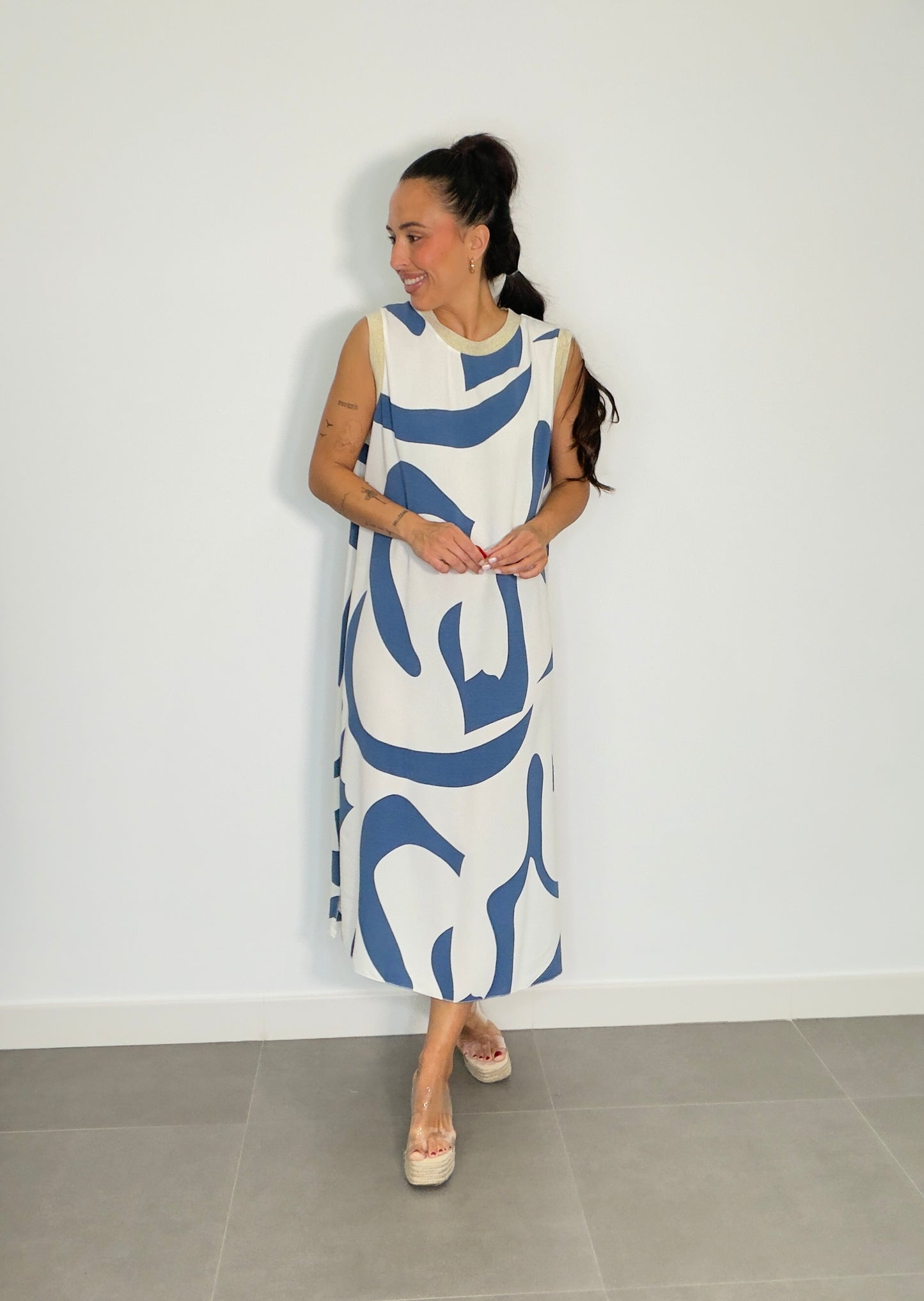 Vestido  CÚRCUMA LOW COST ESTAMPADO