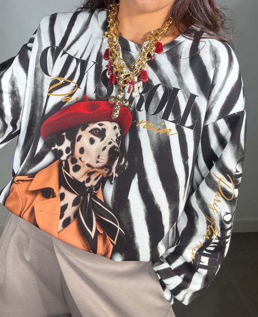 Sudadera ESTAMPADA DOG