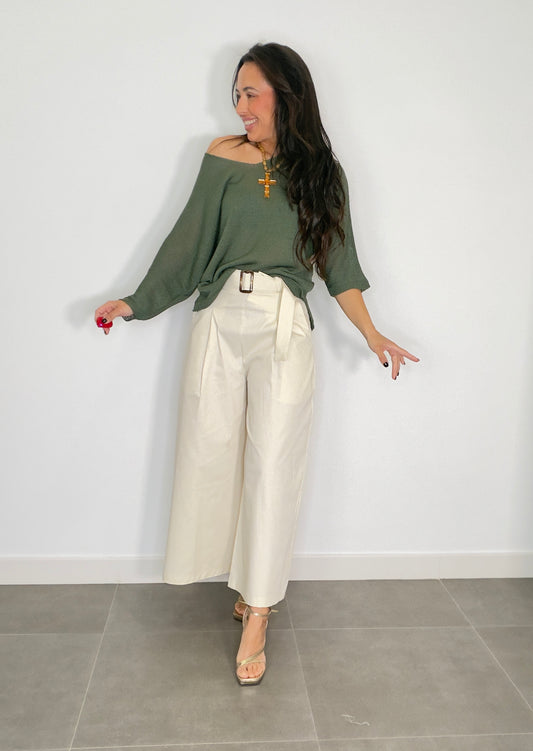 Pantalón CINTURÓN CORTO