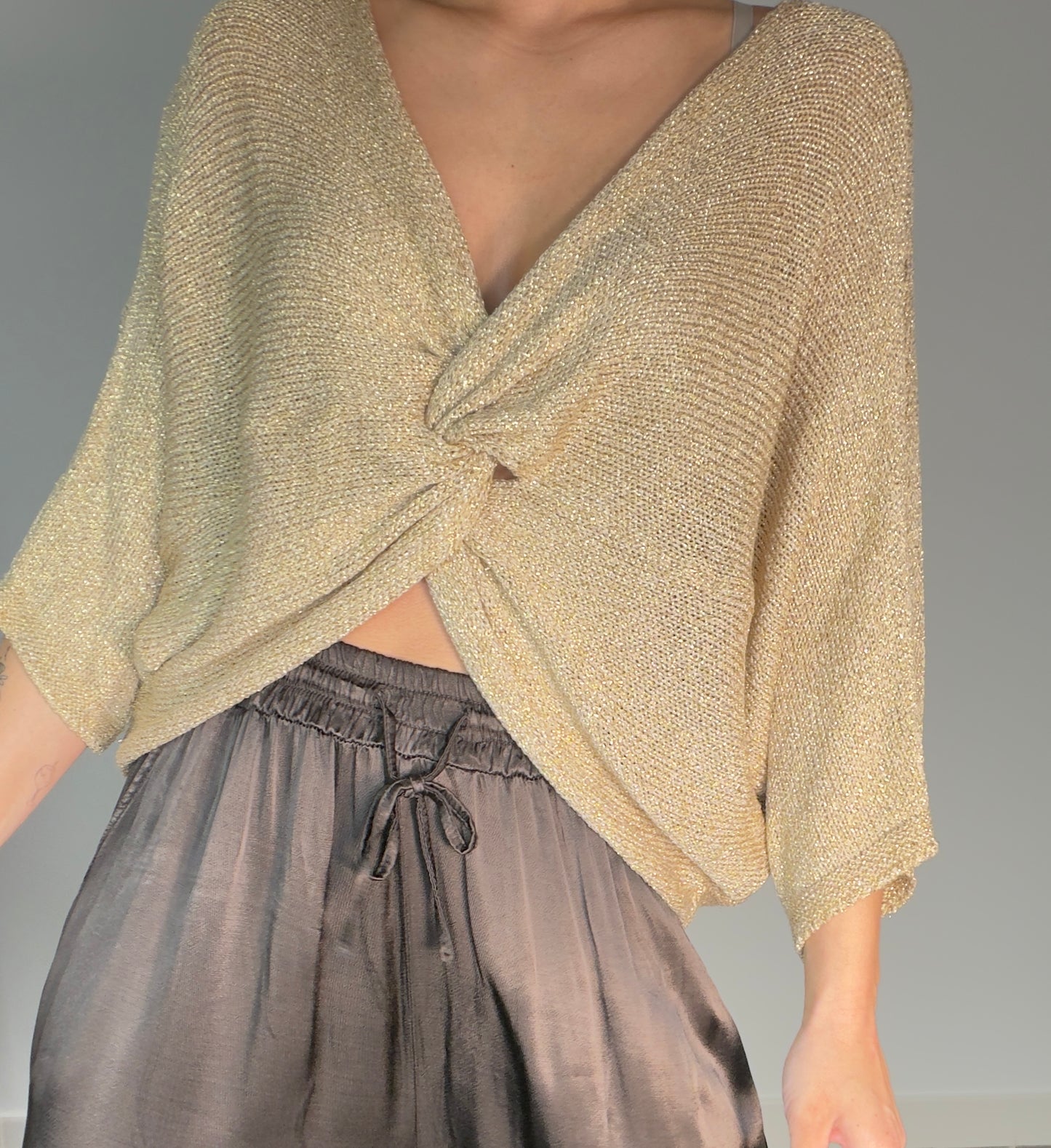 Jersey NUDO METALIZO NUDO