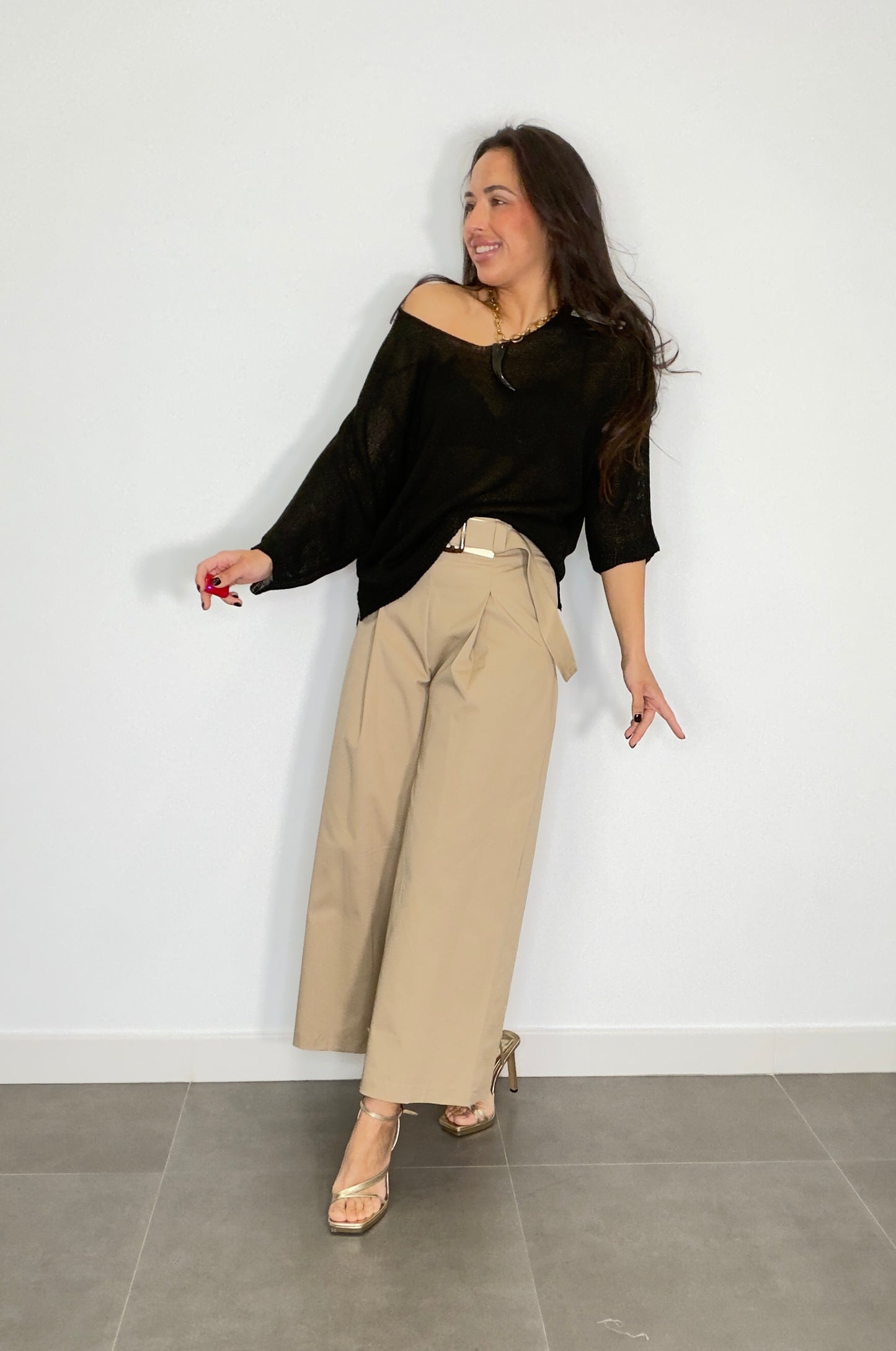 Pantalón CINTURÓN CORTO