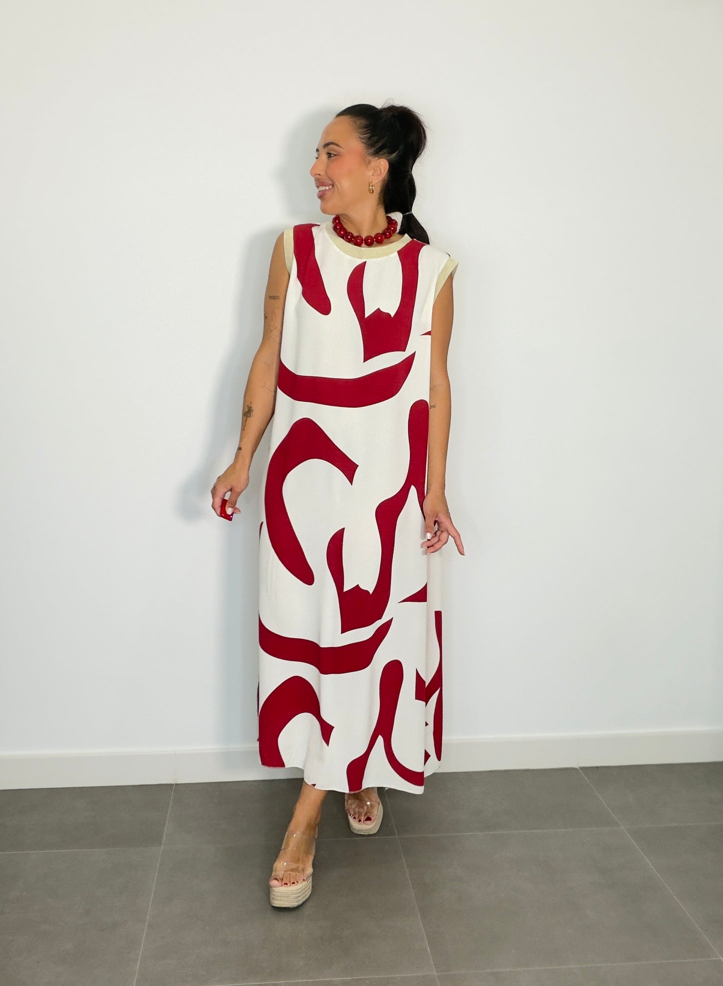 Vestido  CÚRCUMA LOW COST ESTAMPADO